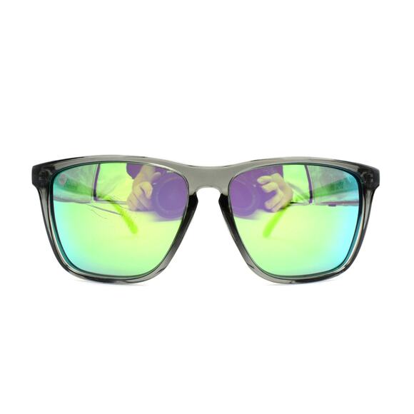 Knockaround Fast Lanes Gray Sunglasses - LENSES FAIR / FRAMES GOOD CONDITION - Picture 4 of 11